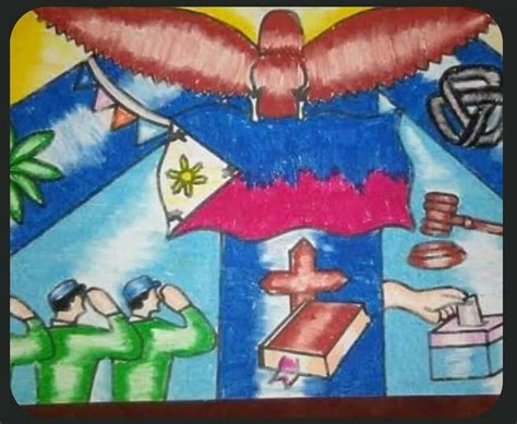 nasyonalismo poster drawing|NASYONALISMO .